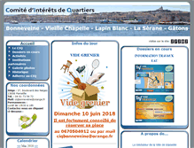 Tablet Screenshot of ciqbonneveine.fr